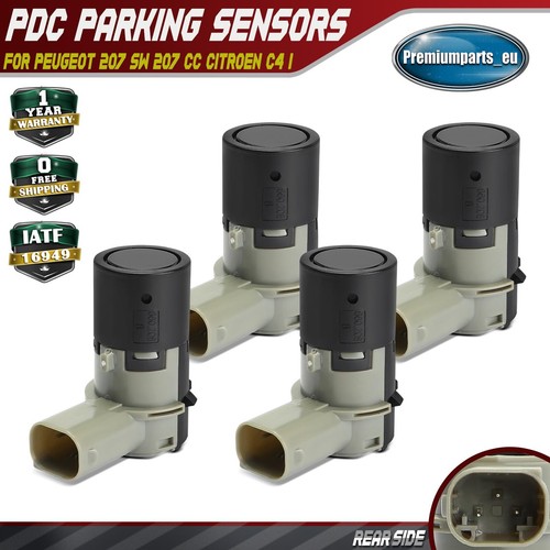 Parking sensors rear - 4x,