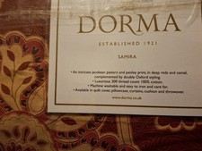 Dorma Samira Oxord Styled Pillowcase 48x76cm. 300 Thread Count Cotton Satin