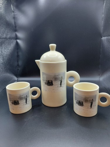 Vintage style ceramic coffee - vintage,