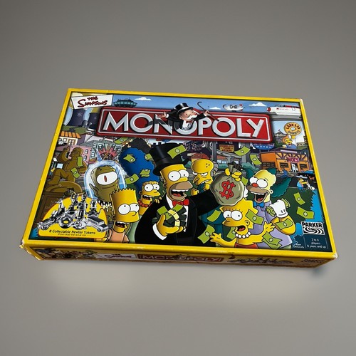 Parker monopoly the simpsons - monopoly,