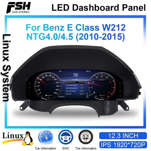 Lcd instrument cluster - 12.3",