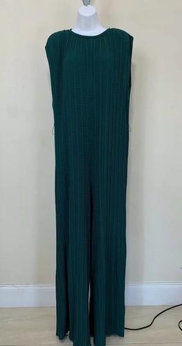 Zara emerald green plisse - zara,