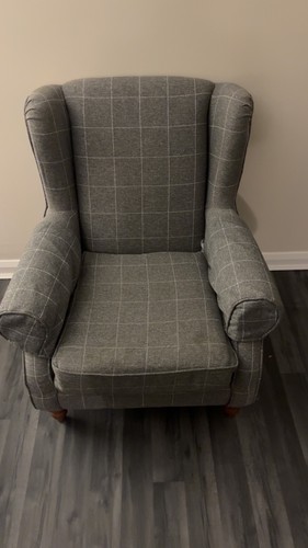 Tweedy check lawson mid grey - check,