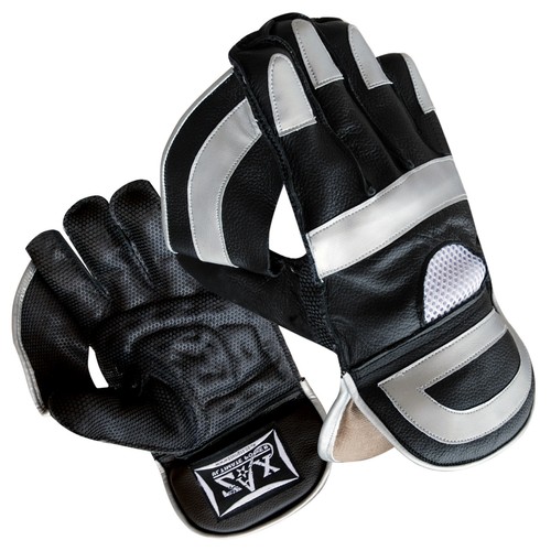 Real leather wicket keeper - leather,