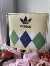 Adidas Originals Argyle Golf Wallet 80’s Football Casual Style Mens Wallet.