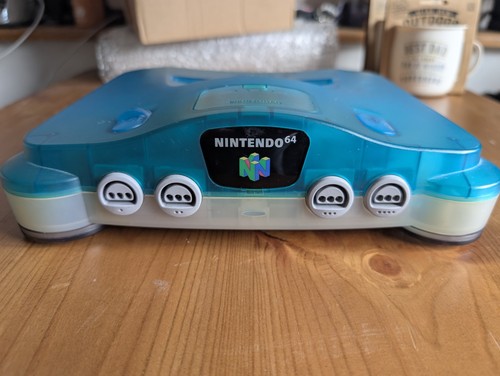 Nintendo n64 ice blue - nintendo,