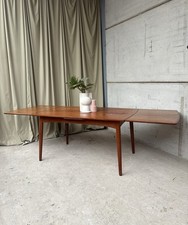 Vtg mid century extending - mid, teak
