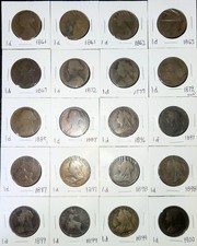 LOT of 80 pre-decimal British