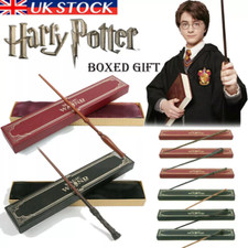 Harry Potter Metal Core Magic Wand Cosplay Hermione Granger Voldemort Gift Box