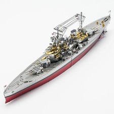 Piececool HMS Prince of Wales HP112RSG HIGHLY Detailed Metal Model Kit , No Glue 