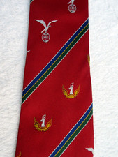 HELP UNKNOWN F A I 3.5 inch polyester necktie TIE RINGNECK