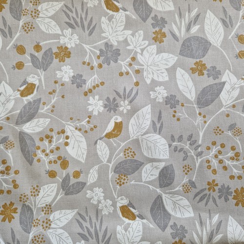 Curtain fabric robins - curtain,