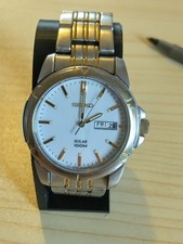Seiko solar watch wristwatch - watch,
