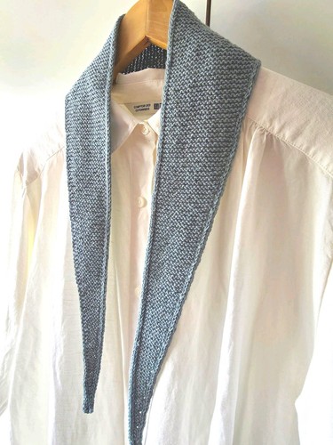Hand knitted sophie scarf - scarf, in