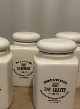 Set Of 4 Swan & Taylor Ceramic