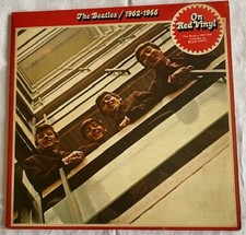 The Beatles Red Album on Red Vinyl - Rare: PCSPR 717 (with FREE Blue Album)