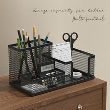 Metal Mesh Desk Organiser