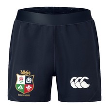 Canterbury OFFICIAL British & Irish Lions 2025 Mens Players Training Shorts Navy