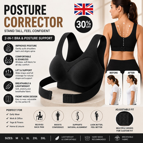 Women posture corrector bra - posture,