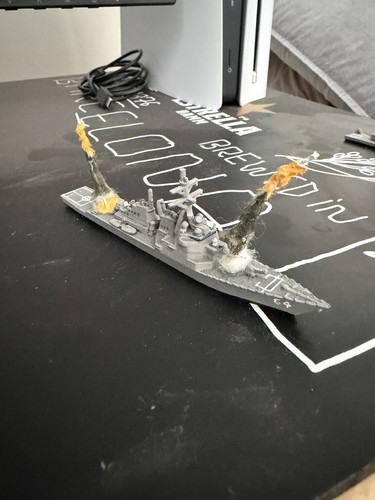 Uss carney ddg64 1250 scale - uss, 1:1250