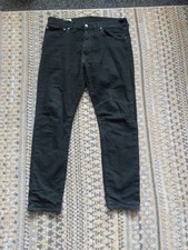 Levi's 512 Black Denim Jeans