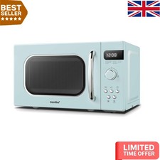 Retro 800W Microwave Oven -