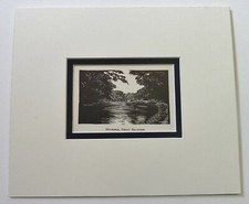 WATKINS-PITCHFORD (BB) Moorings, Great Haywood Canal Print ex Narrow Boat