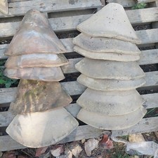 Bonnet Buff Tile Burwell Cambridge for use with peg or plain tile roof.