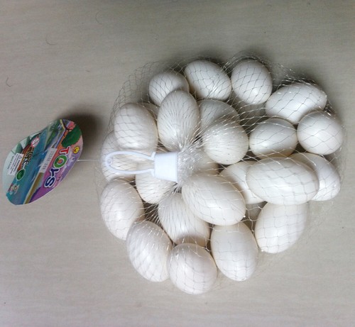 Plastic eggs dummy - plastic,