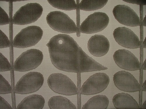 Orla kiely velvet - fabric, early