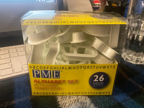 Pme alphabet cutters - pme,