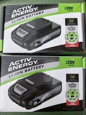 2 x Activ Energy 20V Li-ion