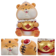 1Pc Resin Tiger Doll