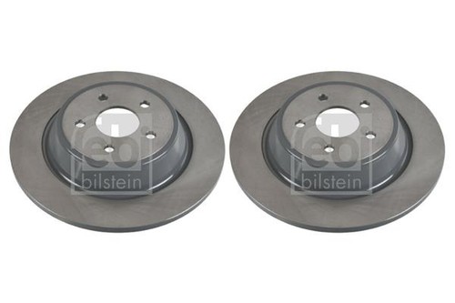 Brake discs rear - rear, ford