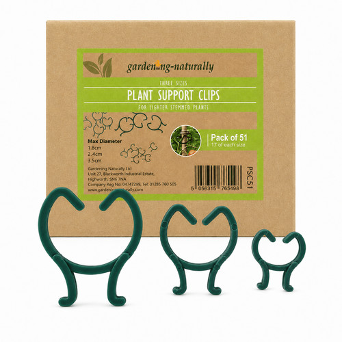 Tomato plant support clips - plant,