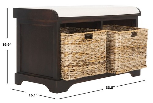 Safavieh freddy storage - freddy, bench