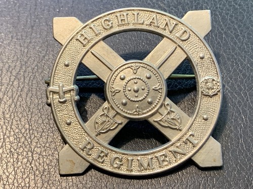 Highland regiment cap - highland, badge
