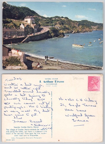 C44531 combe martin devon - c44531,