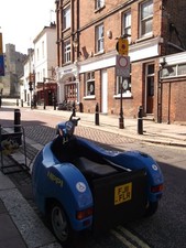 Photo A1 Nippi on Northgate Rochester/TQ7268 This three wheeled scooter c2011