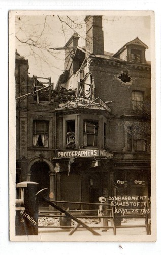 Bombardment lowestoft - of,