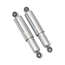Lambretta Series 1 2 3 Front Dampers Fat Type Flash Chrome 001231