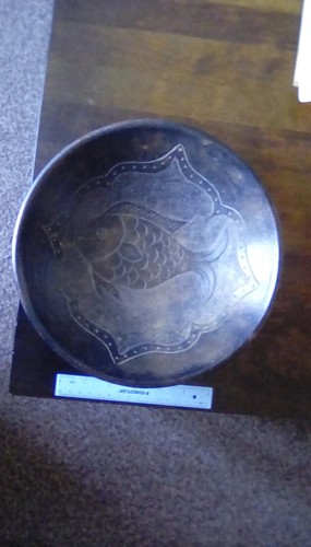 Studio pottery raised - pottery, fish