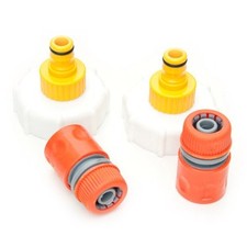 WATER BUTT CONNECTORS ADAPTORS CAP HOSE TAP STILLAGE IBC STORAGE TANK  55-60mm