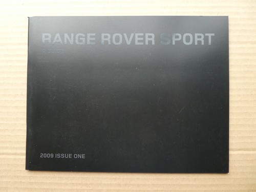 Range rover sport brochure - range,