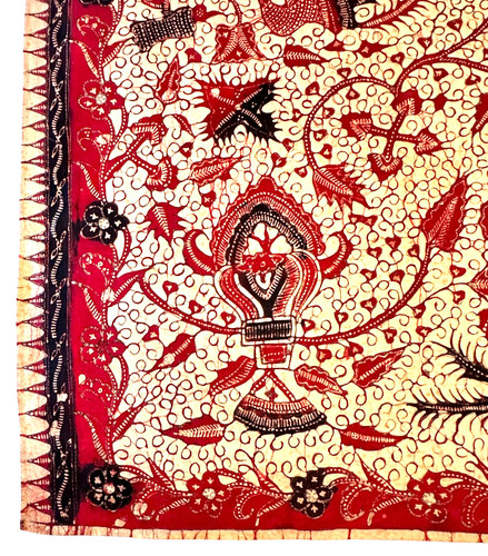 Vtg indonesian batik tulis - vtg,