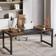 63-Inch Modern Executive Desk