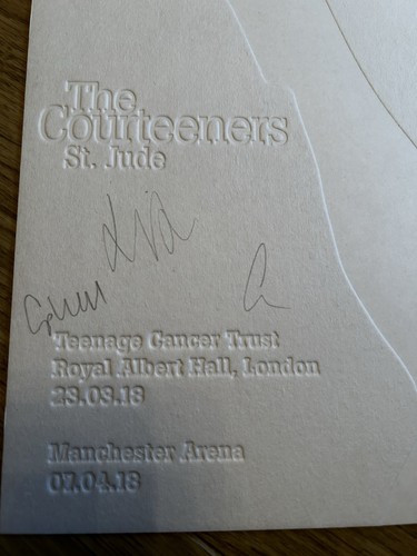 The courteeners signed - the,