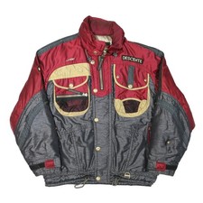 DESCENTE Mens Red & Grey