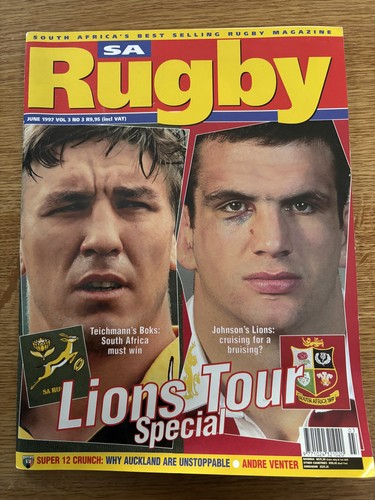 Rugby magazine june 1997 - rugby,