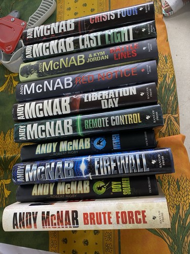 Andy mcnab hardback book box - mcnab, 2